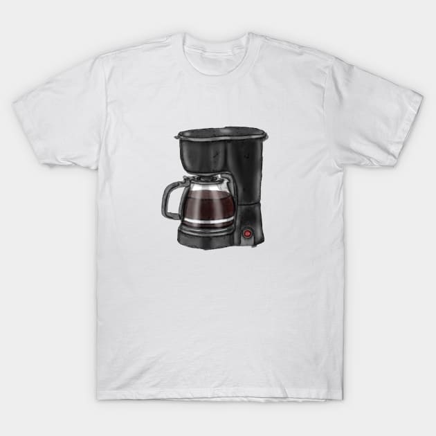 Coffee Maker T-Shirt by HB Loves Crafts